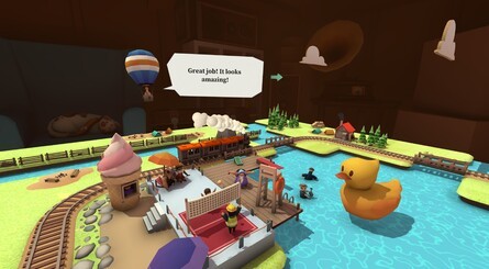 Toy Trains Is a Chill Track Building PSVR2 Game from the Makers of Superhot 4