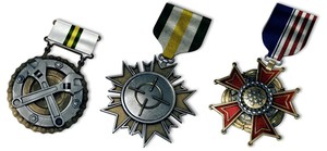 Just Some Of The Awards You'll Earn Playing Battlefield 3's Multiplayer.