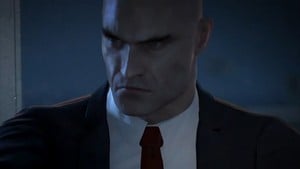 Agent 47's looking familiarly ruthless in Hitman: Absolution.