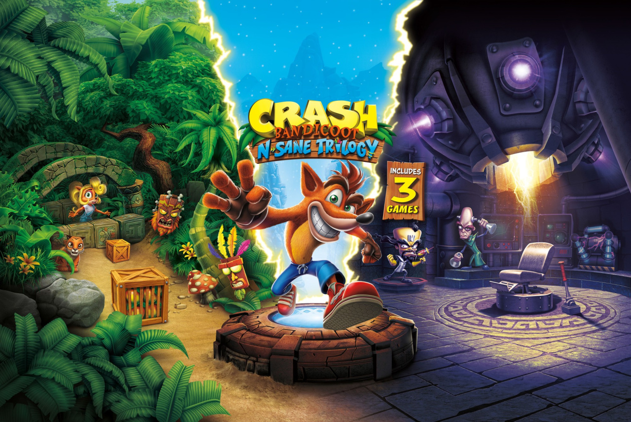 Every Naughty Dog Crash game is special for something : r/crashbandicoot