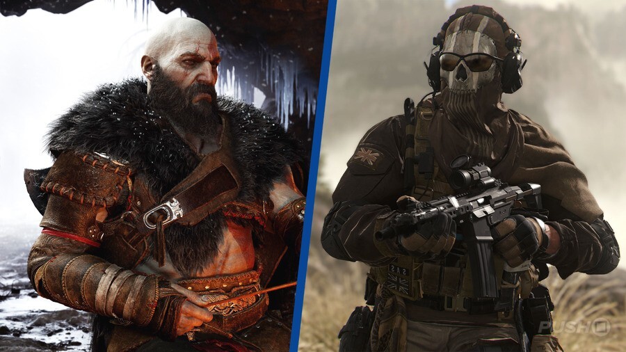 God of War Ragnarok / Call of Duty Modern Warfare 2