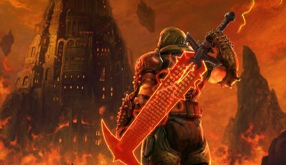 DOOM Eternal Pays Tribute to Final Fantasy VII Remake With Awesome Artwork