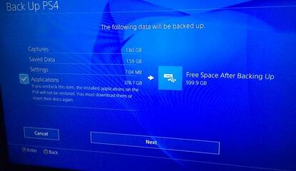 PS4 Firmware Update 2.50 Will Enable External Hard Drive Back Ups