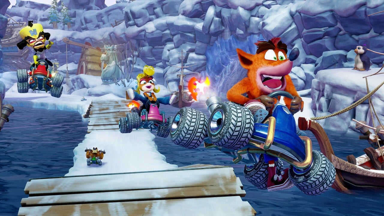 crash team racing ps1 get penta penguin in adventure mode