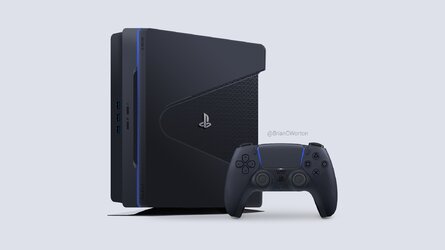 PS5 PlayStation 5 Black Concept Mock-Up 2