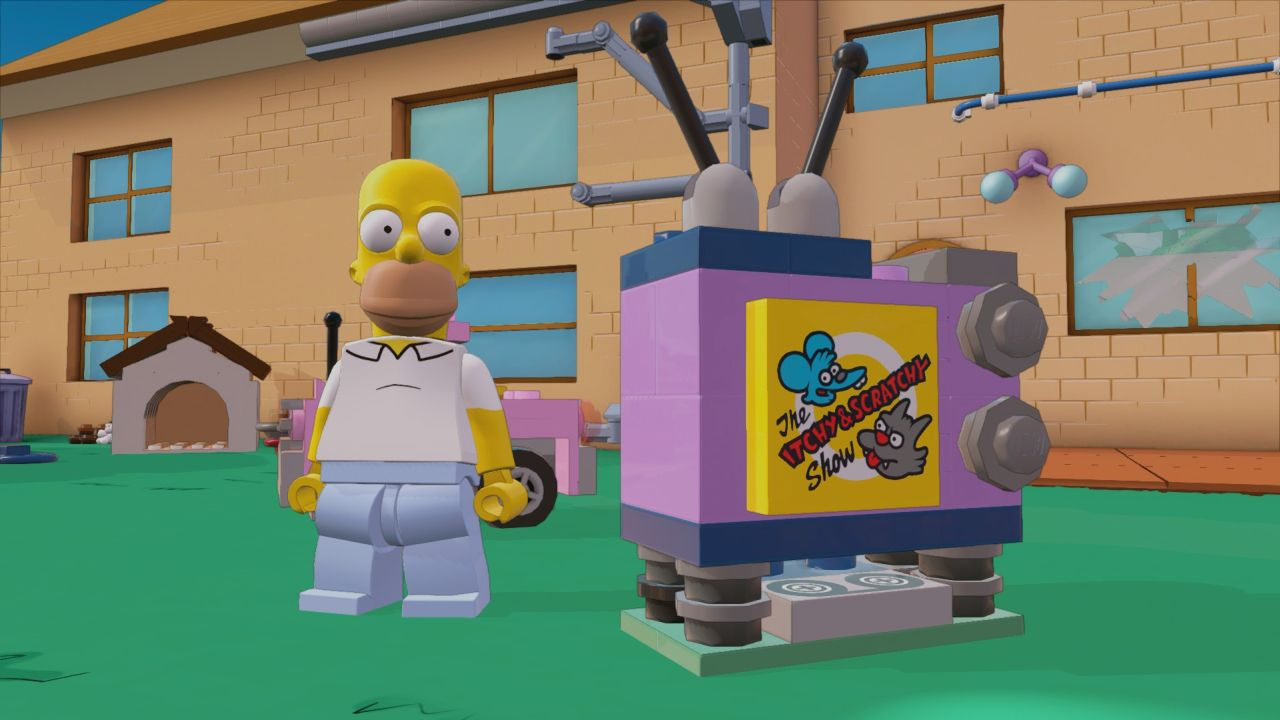 playstation simpsons game