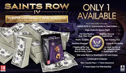 Saints Row IV's Wad Wad Edition Costs a Million Bucks