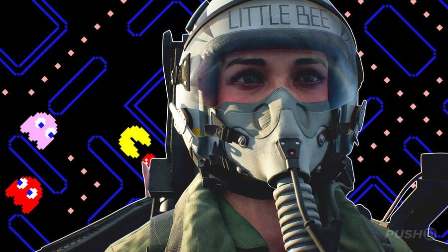 Ace Combat 8's Online Hub Has Multiple Classic Arcade Games to Play While You're Grounded 1