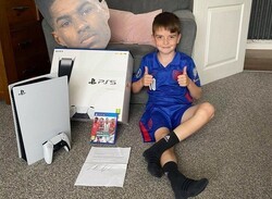 England Forward Marcus Rashford Rewards 9-Year-Old with PS5 for Charity Work
