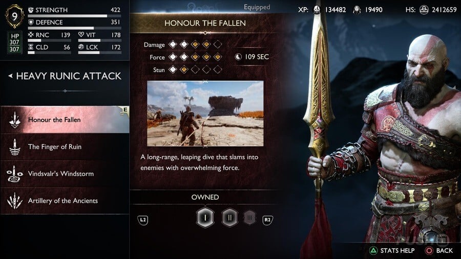 God of War Ragnarok: All Heavy Runic Attacks Locations and Upgrades 12