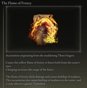 Elden Ring: Offensive Incantations - The Flame of Frenzy