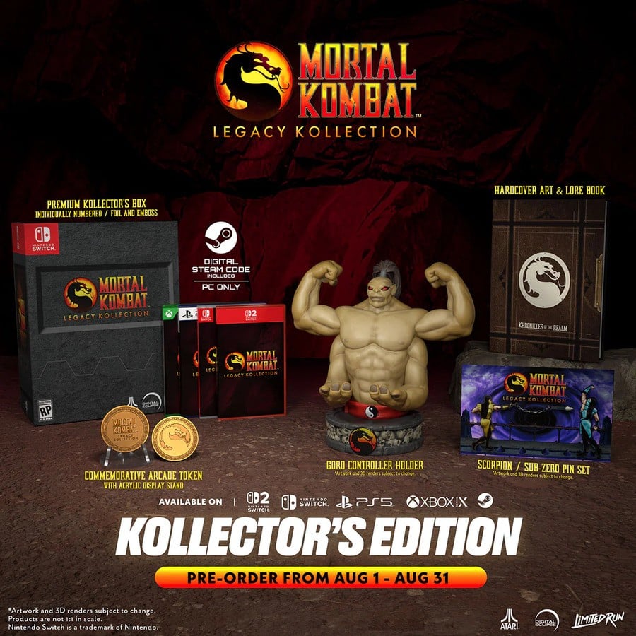 Mortal Kombat Trilogy Joins PS5, PS4 Legacy Kollection, Killer Physical Editions Announced 3