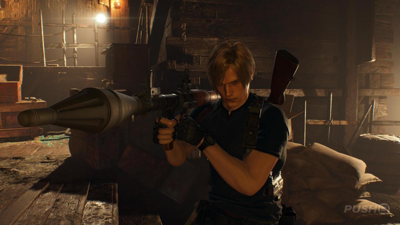 Resident Evil 4 Remake Fully Upgraded Punisher, Bolt Thrower