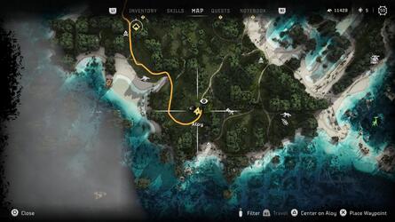 Horizon Forbidden West Vista Points Locations Guide PS5 PS4 Isle of Spires 3