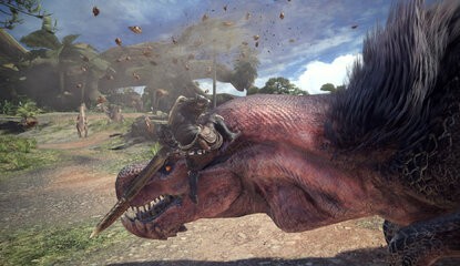Monster Hunter: World - How to Mount Large Monsters and Aim for Specific Body Parts