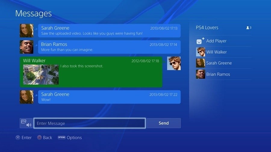 Ps4 Messages