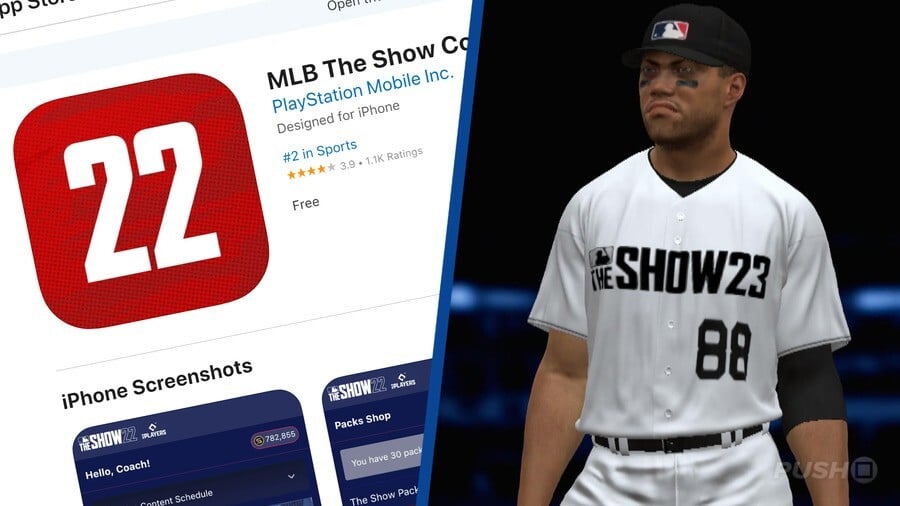 MLB The Show 23 Companion App iPhone Face Scan Sony 1