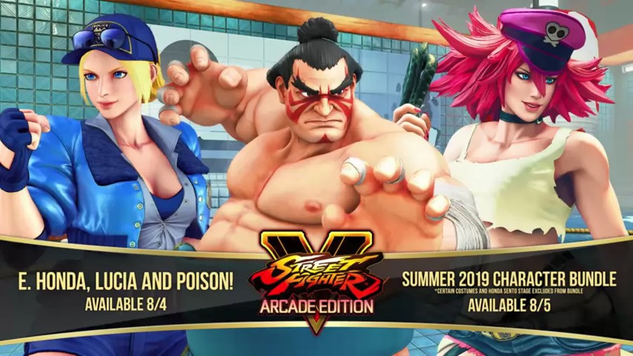 Street Fighter V Honda Poison Lucia