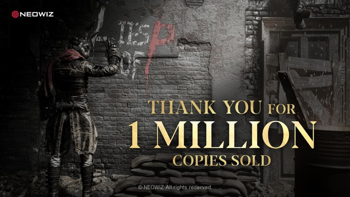 It's True! Lies of P Sales Surpass One Million Units