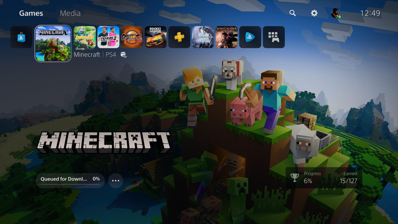 Minecraft doesn't have a native PS5 version because Sony was