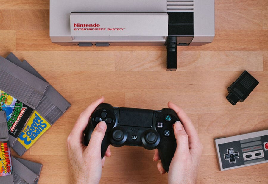 Finally! Can Play Your NES with PS4 Pad | Square