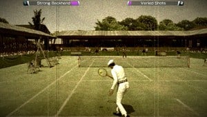 Lawn tennis: the gentleman's game.