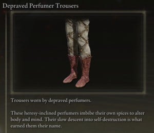 Elden Ring: All Full Armour Sets - Depraved Perfumer Set - Depraved Perfumer Trousers