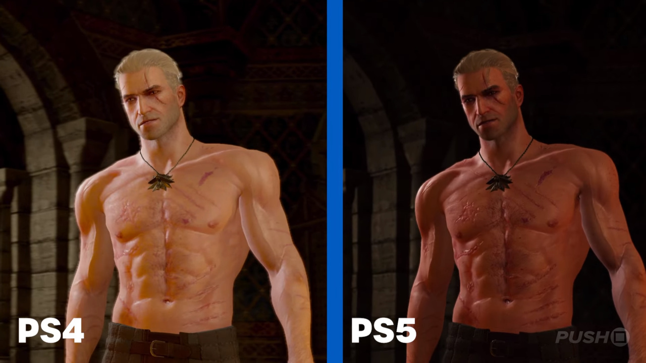 This How Much Better The Witcher 3 Looks On PS5 Compared To PS4 Push 