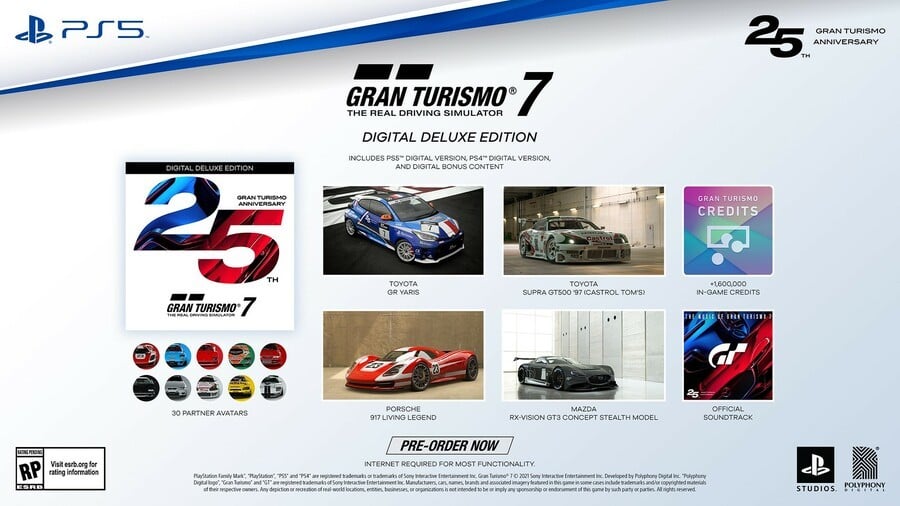 Gran Turismo 7 25th Anniversay Edition