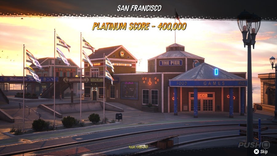Tony Hawk's Pro Skater 3 + 4: San Francisco Walkthrough - All Park Goals and Collectibles 51