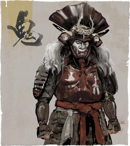 The Oni (left) and The Spider and The Dragon (right)