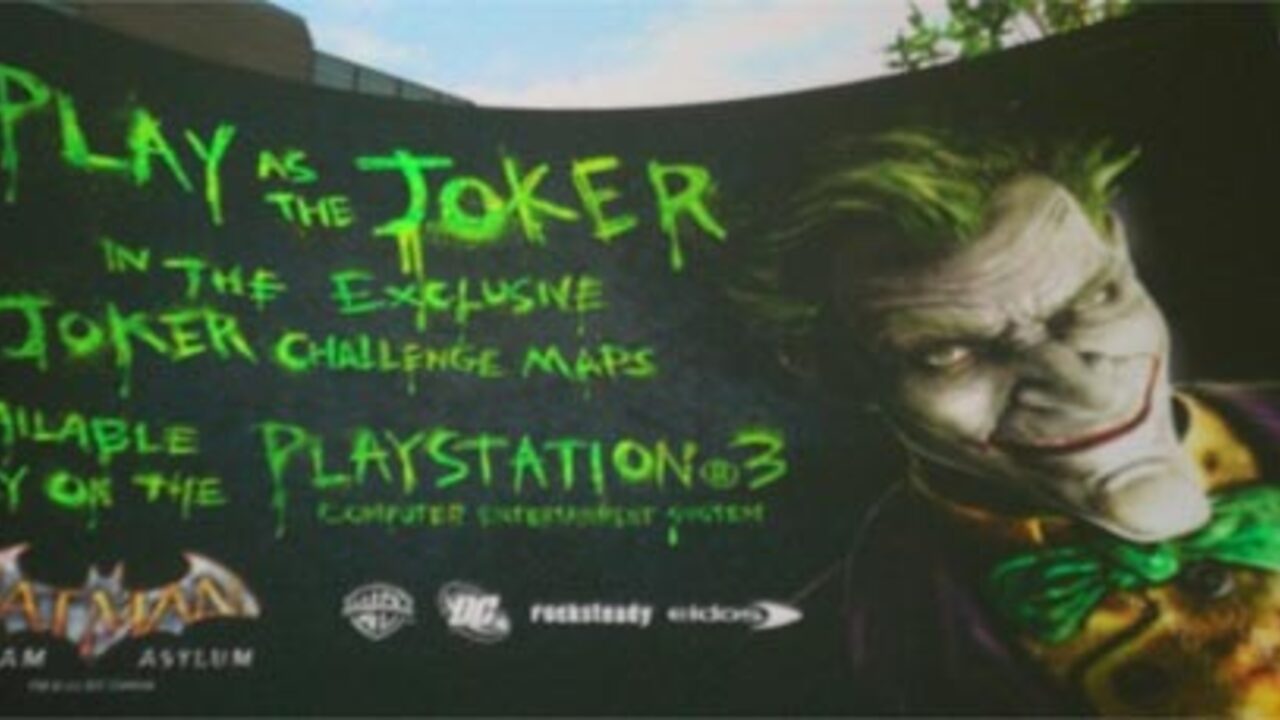 Arkam Asylum: Eidos confirms Joker as PS3 exclusive playable character