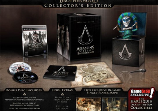 Read Carefully: Assassin's Creed: Brotherhood's Limited Edition Includes A Jack-In-The-Box