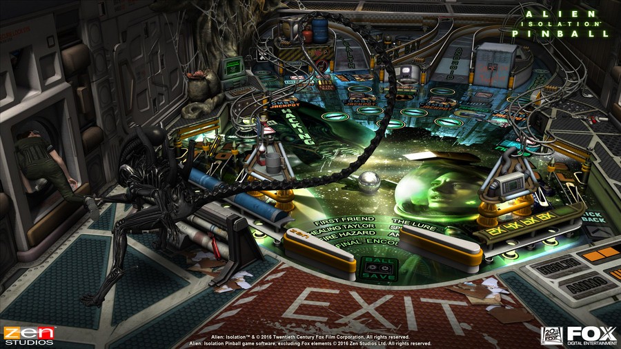 Aliens vs Pinball PlayStation 4 Zen Pinball 2