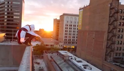Don't Try This Insane Assassin's Creed Parkour at Home, Kids