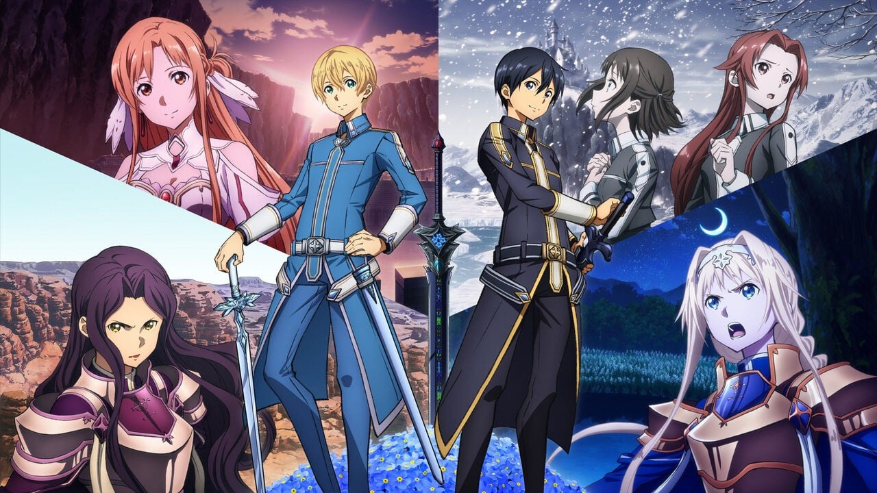 Characters appearing in Sword Art Online: FullDive Opening