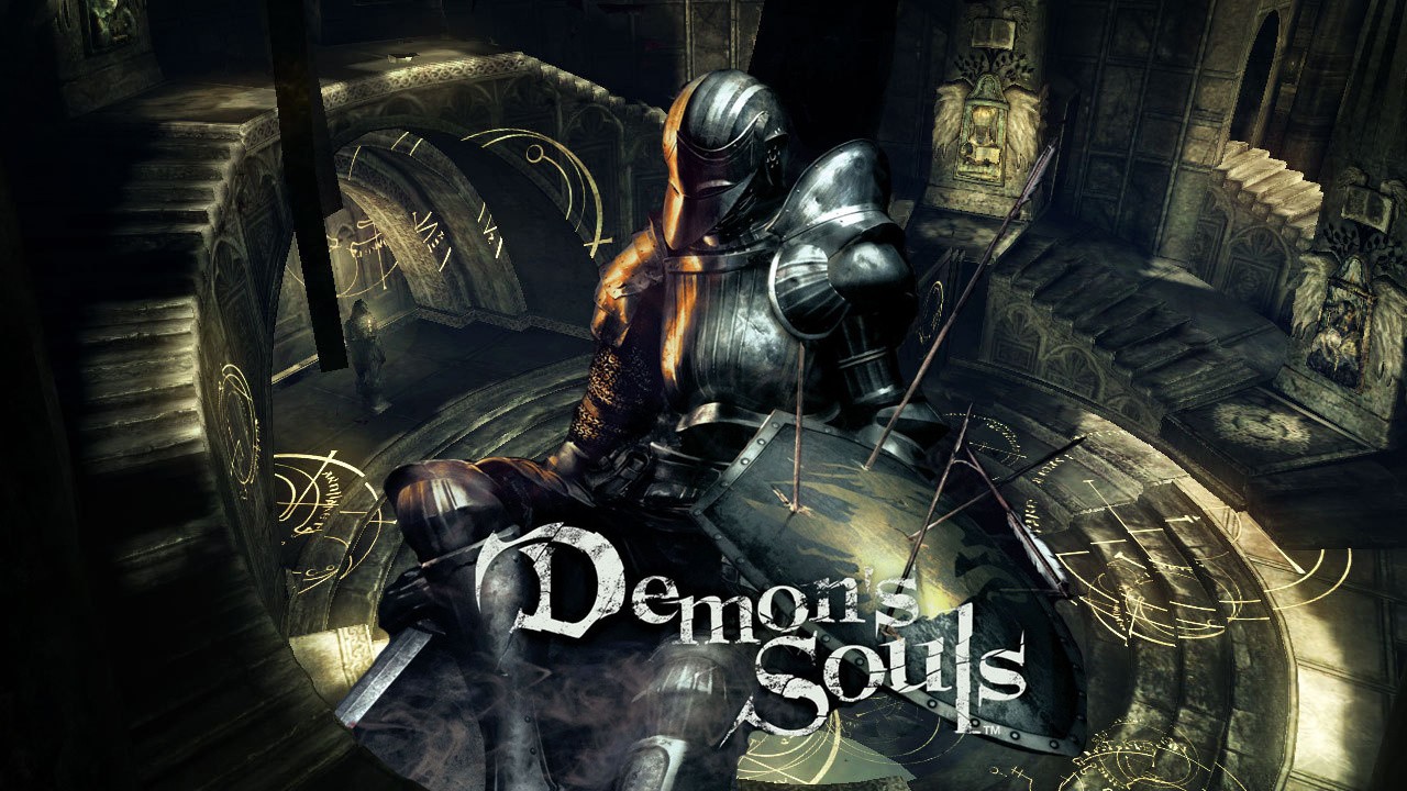 Demon's Soul for PlayStation 3 PS3 「Demon's Souls」 B2ポスター