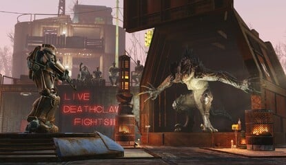 Building Deathclaw Arenas in Fallout 4: Wasteland Workshop on PS4