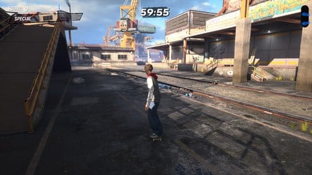 Tony Hawk's Pro Skater 3 + 4: Shipyard Walkthrough - All Park Goals and Collectibles 37