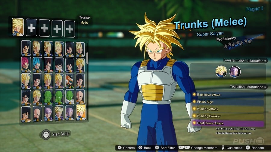 Trunks (Melee) Super Saiyan 1