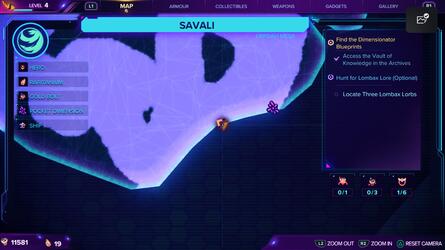 Ratchet & Clank: Rift Apart: Savali (Urfdah Mesa) - All Collectibles: Spybots, Gold Bolts, Armour, Lorbs, CraiggerBears 10