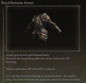 Elden Ring: All Full Armour Sets - Royal Remains Set - Royal Remains Armor