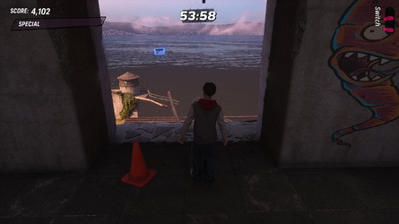 Tony Hawk's Pro Skater 3 + 4: Alcatraz Walkthrough - All Park Goals and Collectibles 42