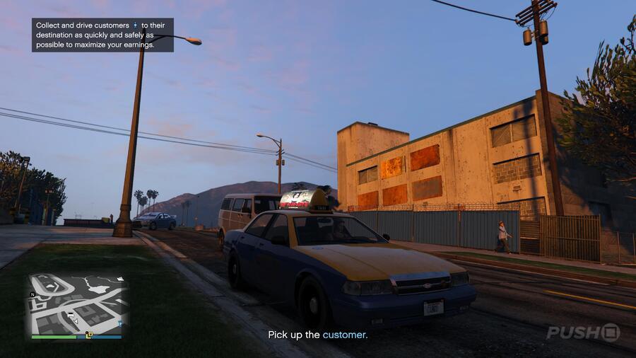 GTA Online: How to Work As a Taxi Driver 2