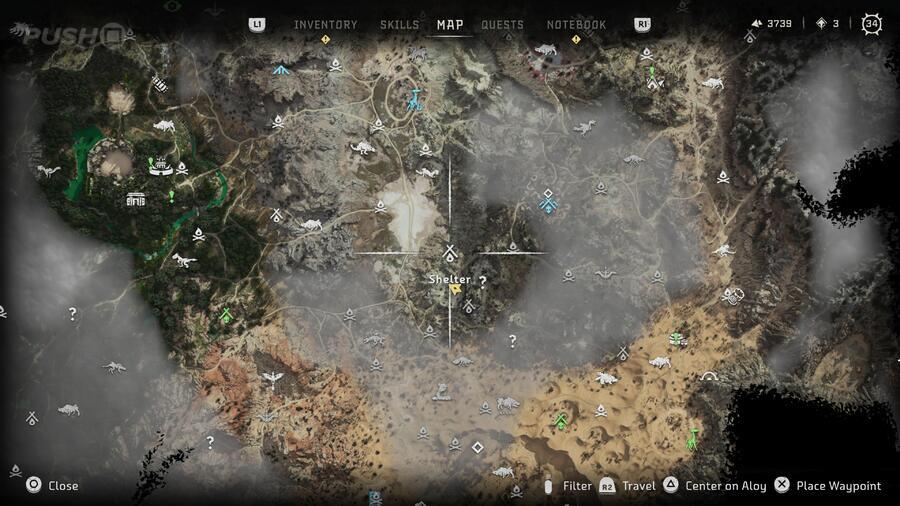 Horizon Forbidden West All Shelter Locations PS5 PS4 Shelter 16