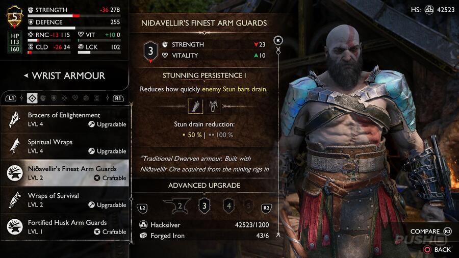 God of War Ragnarok: All Wrist Armour Locations and Upgrades 5