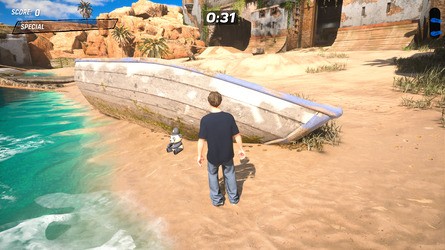 Tony Hawk's Pro Skater 3 + 4: Skater Island Walkthrough - All Park Goals and Collectibles 18