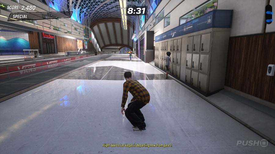 Tony Hawk's Pro Skater 3 + 4: Airport Walkthrough - All Park Goals and Collectibles 26