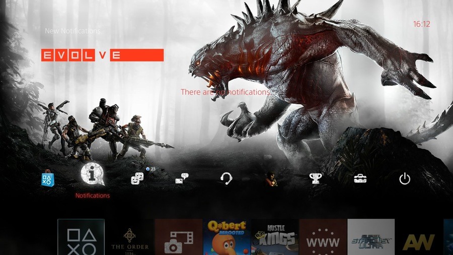 Evolve PS4 PlayStation 4 Theme