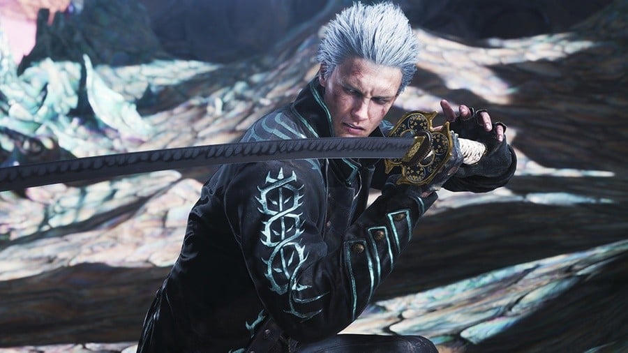 What is Vergil's sword called in the Devil May Cry series?